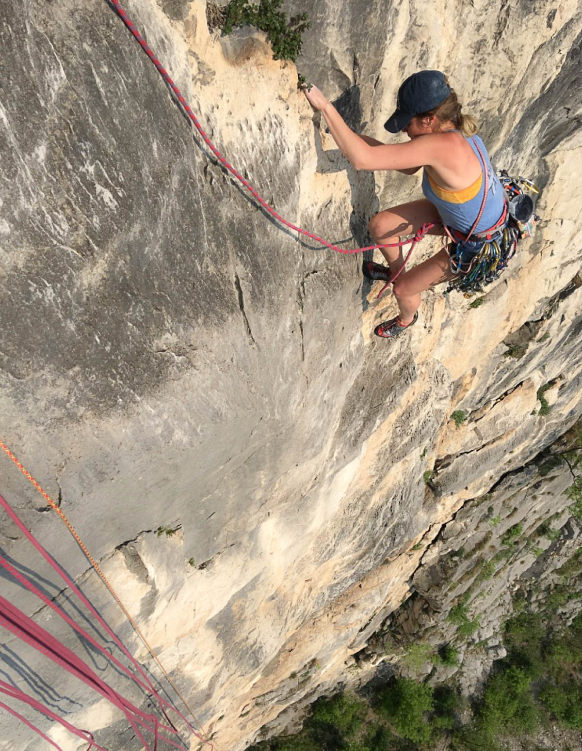 Lake Como climbing